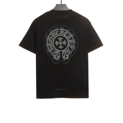 Chrome Hearts back silicone ghosting T-Shirts black 02