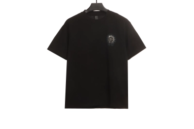 Chrome Hearts back silicone ghosting T-Shirts black 01