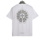 Chrome Hearts back silicone ghosting T-Shirts white