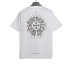  Chrome Hearts back silicone ghosting T-Shirts white
