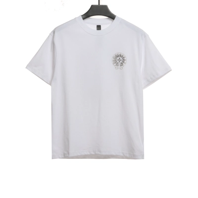 Chrome Hearts back silicone ghosting T-Shirts white 01