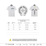  Chrome Hearts Chest Graffiti Signature T-Shirts White