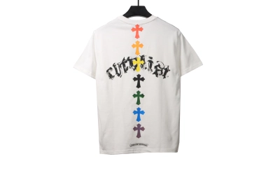Chrome Hearts Chest Graffiti Signature T-Shirts White 02