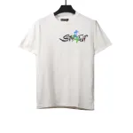 Chrome Hearts Chest Graffiti Signature T-Shirts White