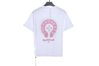 Chrome Hearts color hot diamond washed T-Shirts 1 02