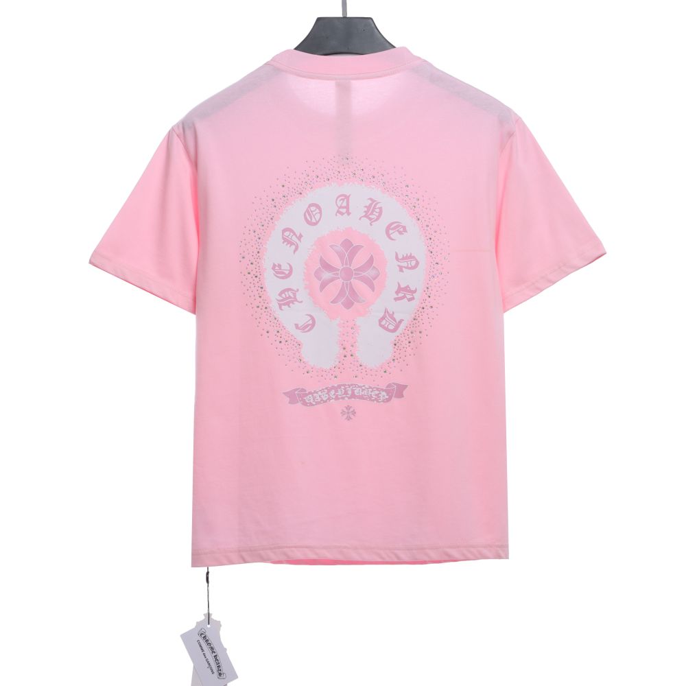 Chrome Hearts color hot diamond washed T-Shirts 2