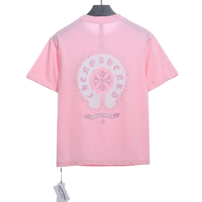 Chrome Hearts color hot diamond washed T-Shirts 2 02