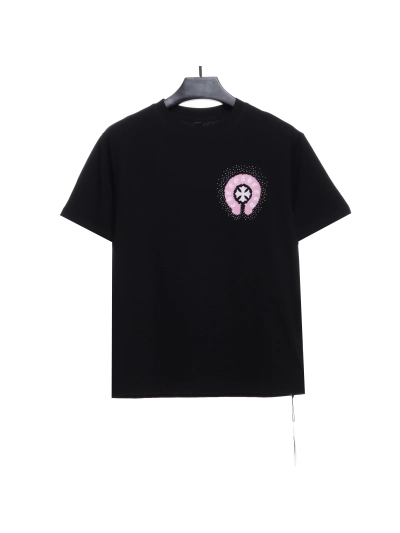 Chrome Hearts color hot diamond washed T-Shirts 3 01