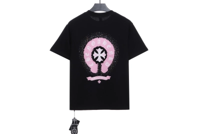 Chrome Hearts color hot diamond washed T-Shirts 3 02