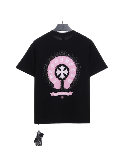 Chrome Hearts color hot diamond washed T-Shirts 3 02