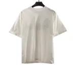  Chrome Hearts Cross Sanskrit Scroll Diamond Inlaid T-Shirts White