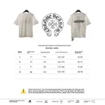  Chrome Hearts Cross Sanskrit Scroll Diamond Inlaid T-Shirts White