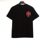  Chrome Hearts Fluid Cross Warm T-Shirts Black