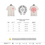  Chrome Hearts Fluid Cross Warm T-Shirts White