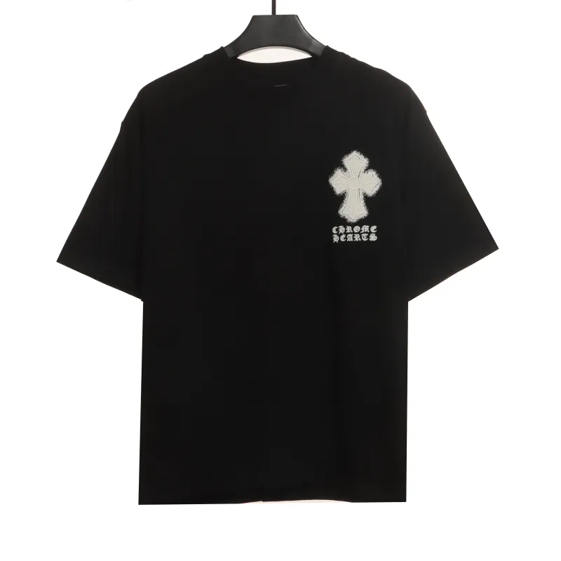 Chrome Hearts heavy cross Sanskrit T-Shirts black