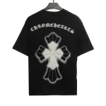 Chrome Hearts heavy cross Sanskrit T-Shirts black