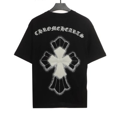 Chrome Hearts heavy cross Sanskrit T-Shirts black 02