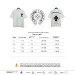 Chrome Hearts heavy cross Sanskrit T-Shirts white
