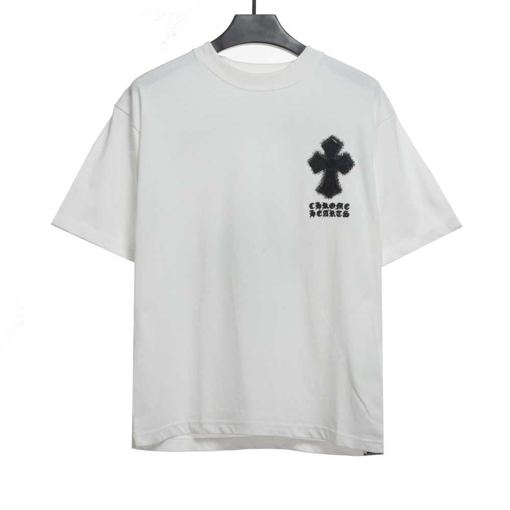 Chrome Hearts heavy cross Sanskrit T-Shirts white