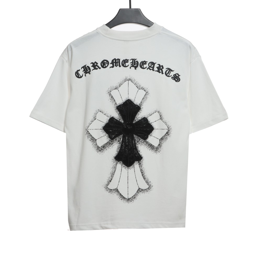 Chrome Hearts heavy cross Sanskrit T-Shirts white