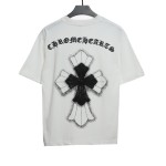 Chrome Hearts heavy cross Sanskrit T-Shirts white