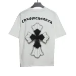  Chrome Hearts heavy cross Sanskrit T-Shirts white