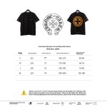 Chrome Hearts Large Logo Cross Print T-Shirts Black