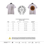 Chrome Hearts Large Logo Cross Print T-Shirts White