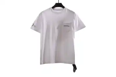 Chrome Hearts Large Logo Cross Print T-Shirts White 01