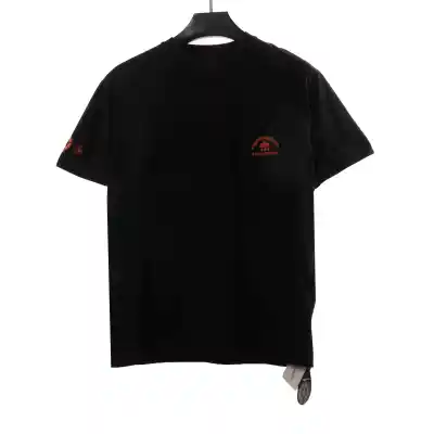  Chrome Hearts Limited Cross Sanskrit T-Shirts Black 01