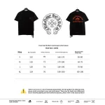  Chrome Hearts Limited Cross Sanskrit T-Shirts Black
