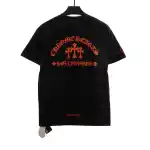  Chrome Hearts Limited Cross Sanskrit T-Shirts Black
