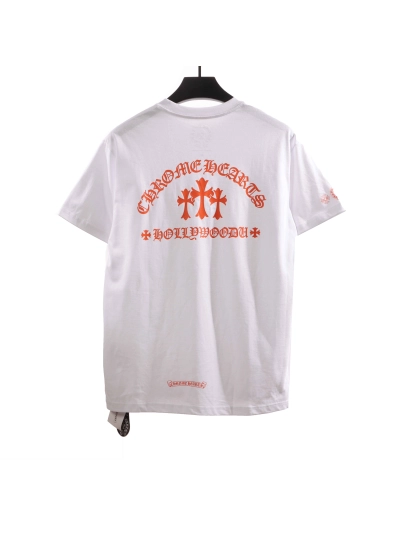 Chrome Hearts Limited Cross Sanskrit T-Shirts White 02