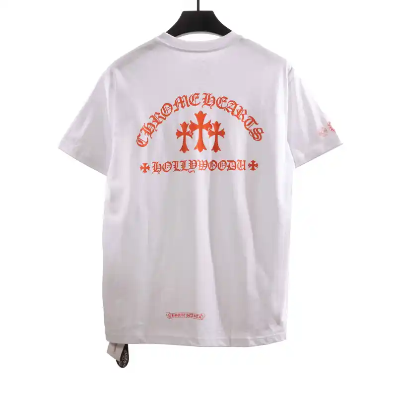 Chrome Hearts Limited Cross Sanskrit T-Shirts White