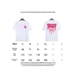  Chrome Hearts melted print Sanskrit embroidery T-Shirts 1