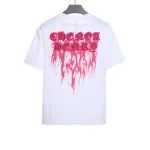  Chrome Hearts melted print Sanskrit embroidery T-Shirts 1