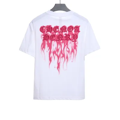 Chrome Hearts melted print Sanskrit embroidery T-Shirts 1 02