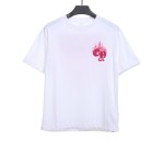  Chrome Hearts melted print Sanskrit embroidery T-Shirts 1