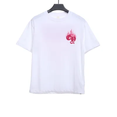 Chrome Hearts melted print Sanskrit embroidery T-Shirts 1 01