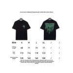  Chrome Hearts melted print Sanskrit embroidery T-Shirts 2