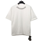 Chrome Hearts Neckline Sanskrit Horseshoe Print T-Shirts White
