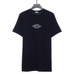  Chrome Hearts pink leather horseshoe T-Shirts white