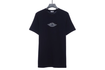 Chrome Hearts pink leather horseshoe T-Shirts white 01