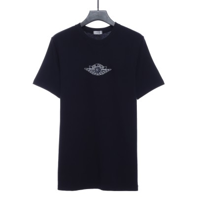  Chrome Hearts pink leather horseshoe T-Shirts white 01