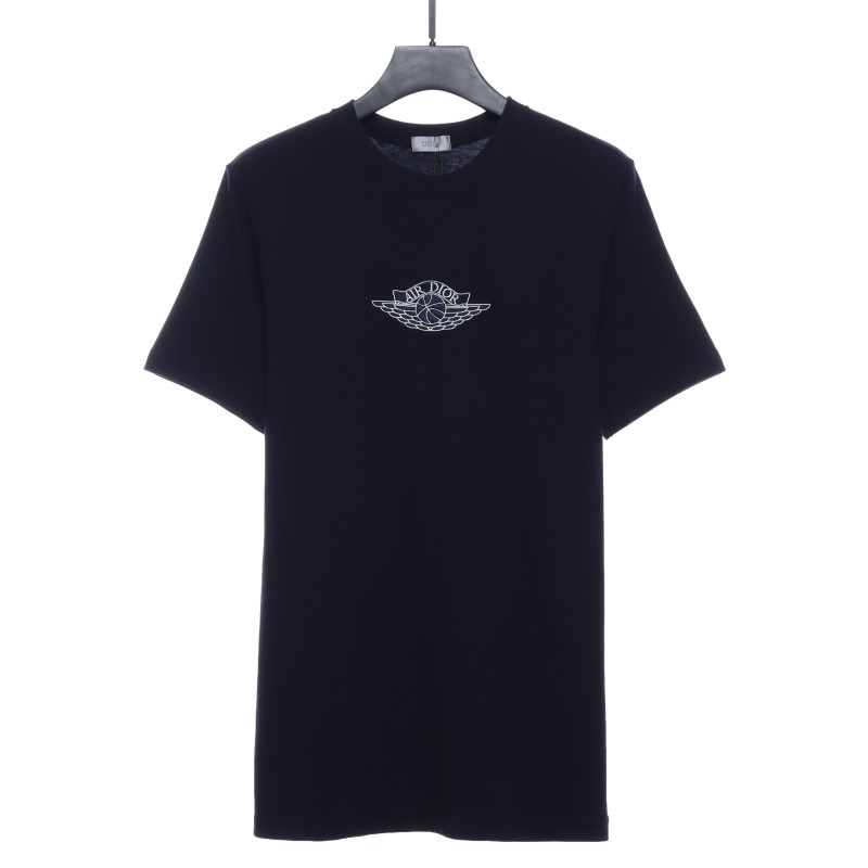  Chrome Hearts pink leather horseshoe T-Shirts white