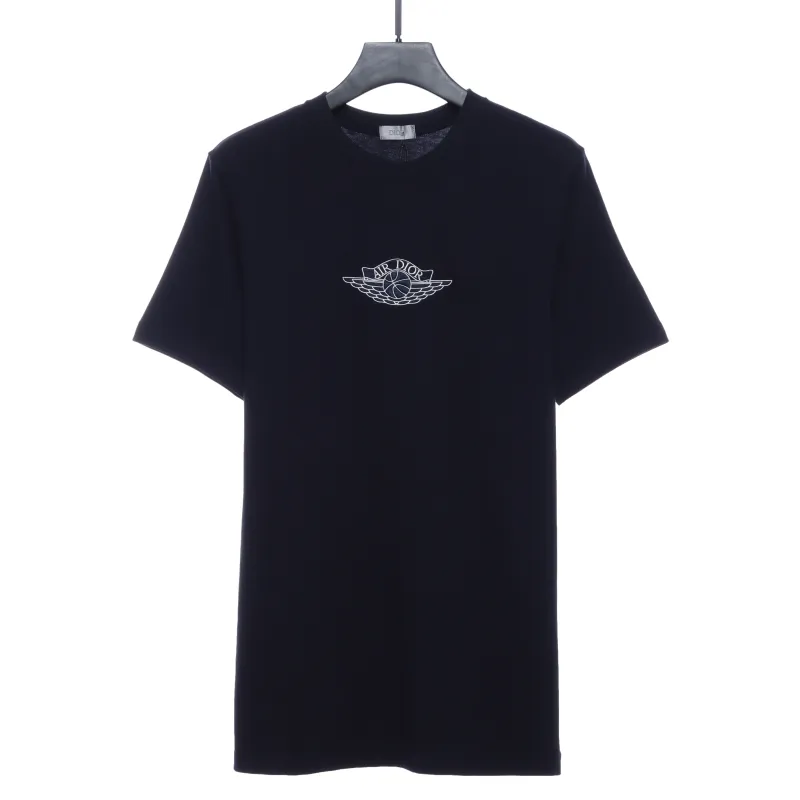  Chrome Hearts pink leather horseshoe T-Shirts white