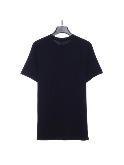 Chrome Hearts pink leather horseshoe T-Shirts white 02