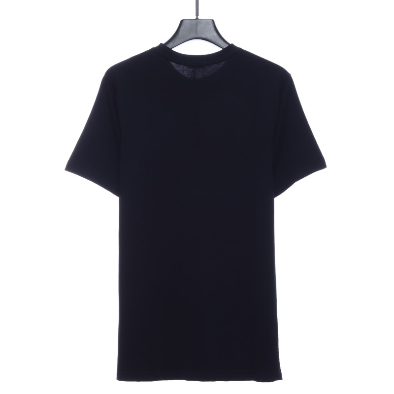  Chrome Hearts pink leather horseshoe T-Shirts white