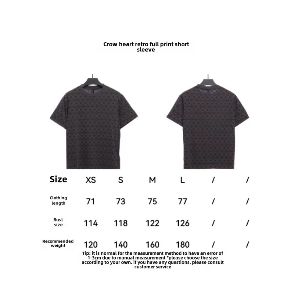 Chrome Hearts retro full print T-Shirts