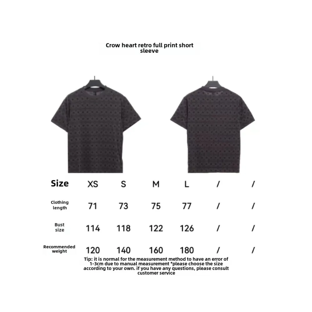 Chrome Hearts retro full print T-Shirts
